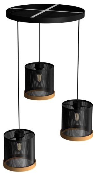 Lustr na lanku BERIL 3xE27/60W/230V