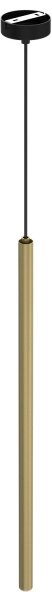 Lustr na lanku YORU 1xG9/8W/230V 70 cm mosaz