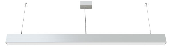 APLED - LED Lustr na lanku LOOK LED/46W/230V 4000K 120 cm stříbrná