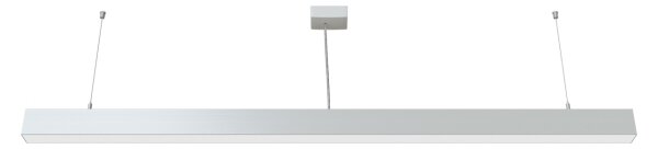 APLED - LED Lustr na lanku LOOK LED/58W/230V 4000K 150 cm stříbrná