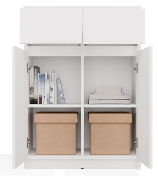 TP Living Komoda Malwa 2DD2S 70 cm bílá