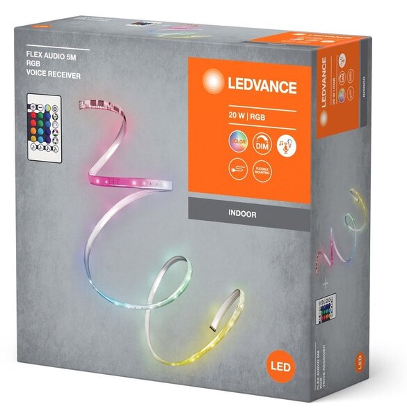 LED RGB pásek s barevným senzorem + ovladač 5m