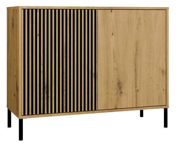 TP Living Komoda Kamaro 2D Slim 103 cm II dub Artisan/černá