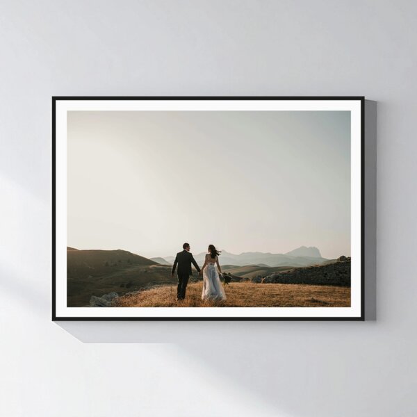 Personalizovaný magický fotoobraz v rámu - 50x70 - fotografie
