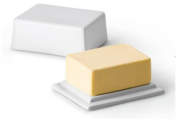 Continenta C3926 - Keramická dóza na máslo 250 g 12x10x6 cm