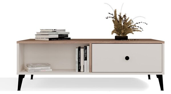 TP Living Konferenční stolek Point 110 cm dub Castello/kašmírový