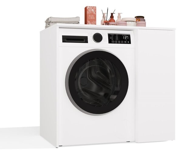 TP Living Koupelnová skříňka na pračku Pola 95 cm bílá