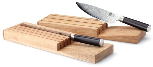 Continenta C30518 - Organizér na nože 39x11x3,5 cm gumovník