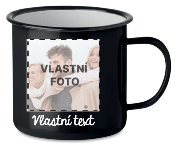 Personalizovaný retro plecháček s fotografií