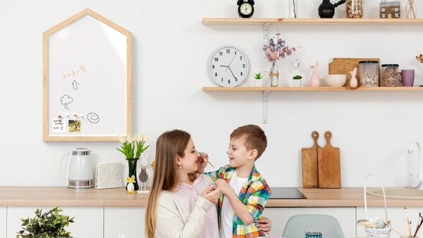 Allboards, bílá magnetická tabule - DOMEČEK,HMWHITE96D+MMG
