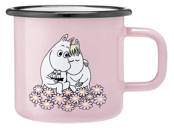 Muurla Hrnek Moomin Together 0,37l, růžový