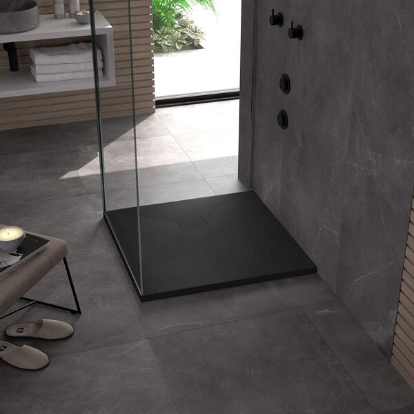 Sprchová vanička Magnum Black 90x90
