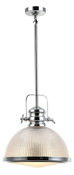 Klausen 111016 - Lustr na tyči THOR 1xE27/11W/230V lesklý chrom