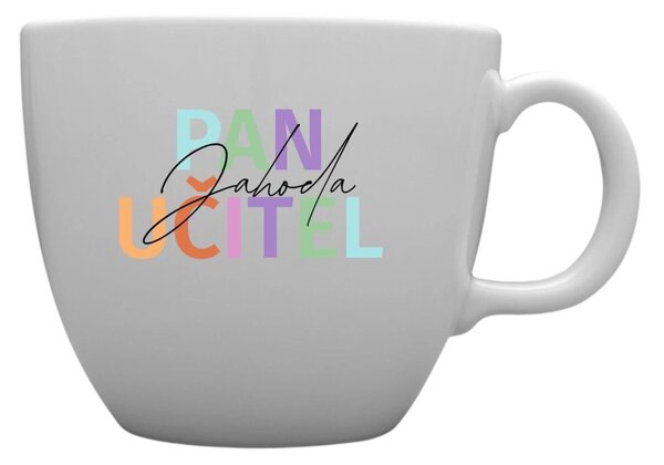 Personalizovaný MEGA XXL keramický hrnek 1 000 ml pro paní učitelku/pana učitele