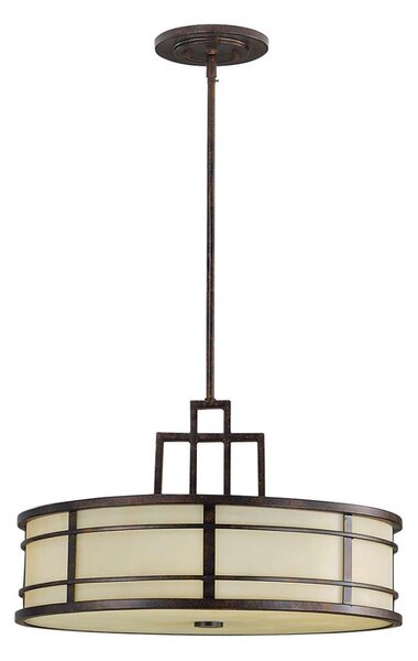 Feiss FE-FUSION-P-L - Lustr na tyči FUSION 3xE27/60W/230V