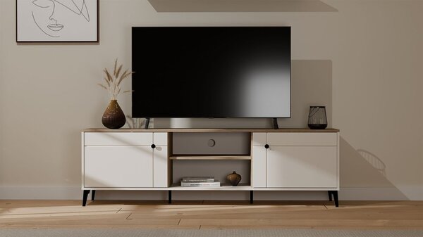TP Living TV stolek Point 183 cm dub Castello/kašmírová