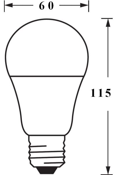 SADA 3x LED Stmívatelná žárovka SMART+ E27/9,5W/230V 2700K-6500K - Ledvance