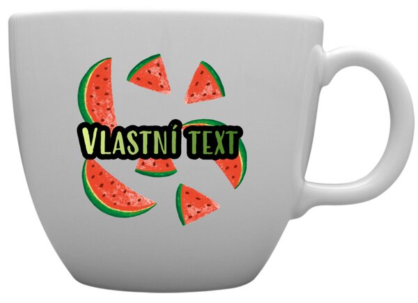 Personalizovaný MEGA XXL keramický hrnek 1 000 ml s letním ovocem