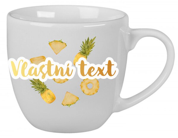 Personalizovaný keramický hrníček 400 ml s letním ovocem
