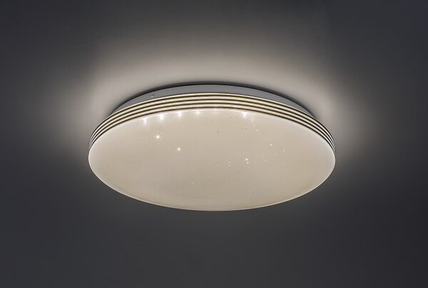 RABALUX 75057 Toma stropní svítidlo D340mm LED 18W/1800/1440lm 4000K IP44 zlatá, bílá