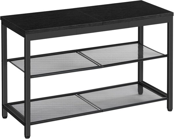 Botník s lavicí Vasagle Arvel 75 cm černý