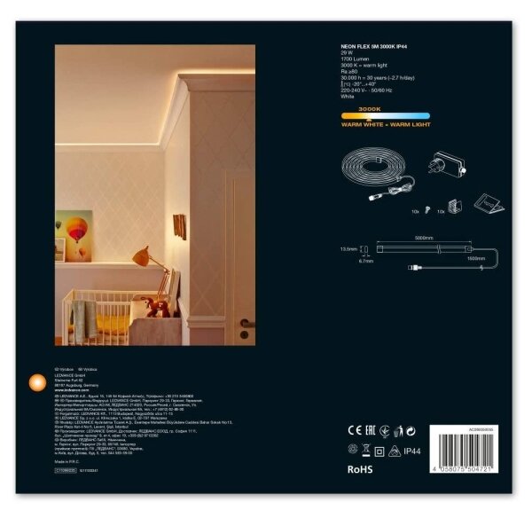 Ledvance - LED Venkovní pásek FLEX 5m LED/29W/230V IP44