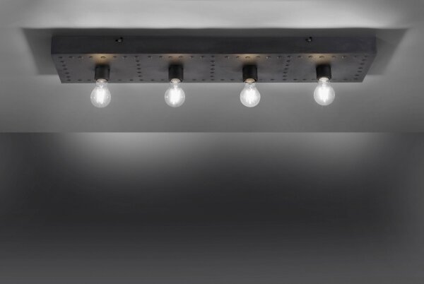 Leuchten Direkt 11919-18 - Stropní svítidlo SAMIA 4xE27/25W/230V