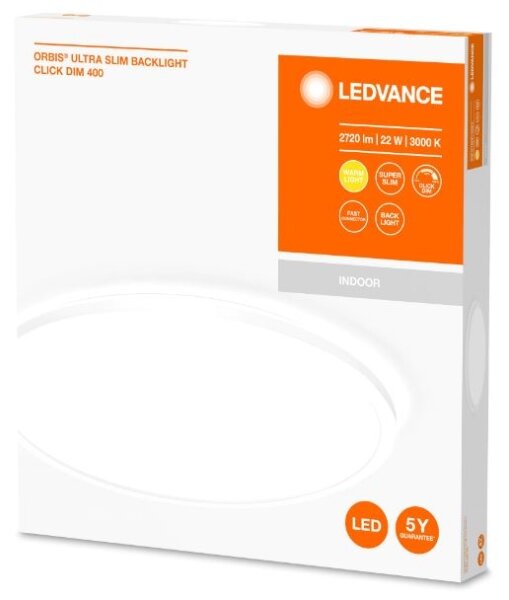 Ledvance - LED Stmívatelné stropní svítidlo ORBIS LED/22W/230V bílá