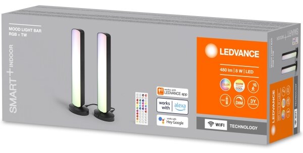 Ledvance - SADA 2x LED RGBW Stmívatelná stolní lampa MOOD LIGHT LED/4W/230V + DO