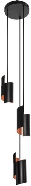 Ledvance - LED Stmívatelný lustr na lanku SMART+ DECOR 3xLED/8W/230V černá Wi-Fi