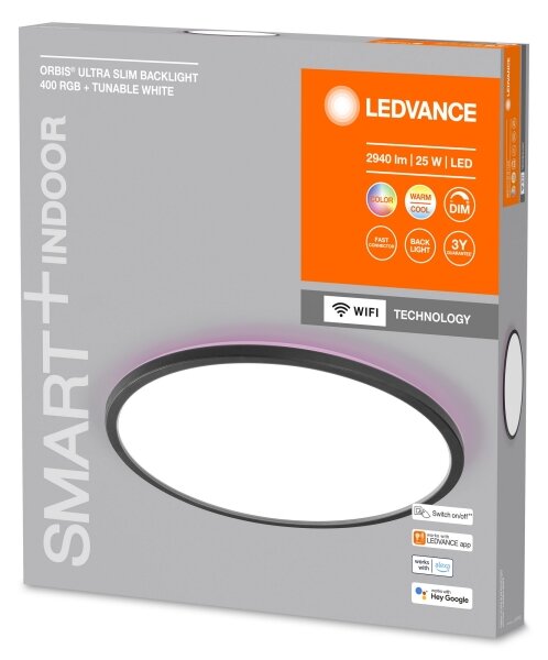 Ledvance - LED RGBW Stmívatelné stropní svítidlo SMART+ ORBIS LED/25W/230V Wi-Fi