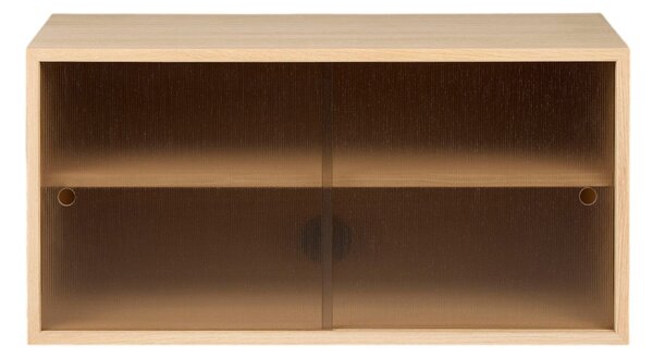 NORTHERN Skříňka Hifive Glass Storage, Light Oak, 75 cm / nástěnné