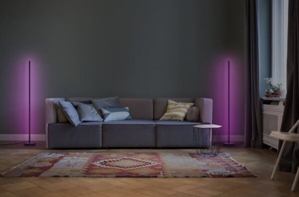 Ledvance - LED RGBW Stmívatelná stojací lampa SMART+ FLOOR LED/14W/230V Wi-Fi+DO