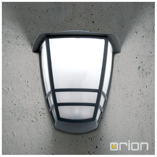 Orion AL11-1196_anthrazit Venkovní nástěnné hliníkové svítidlo LIFT antracitové