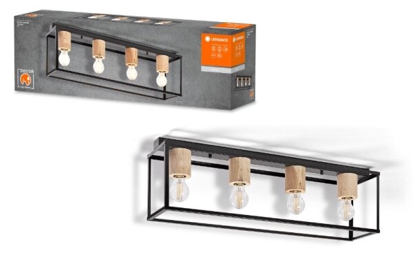 Ledvance - Přisazený lustr DECOR 4xE27/15W/230V