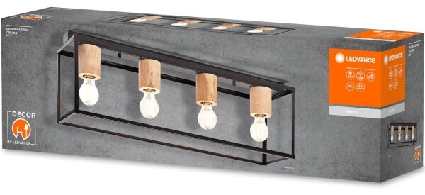 Ledvance - Přisazený lustr DECOR 4xE27/15W/230V