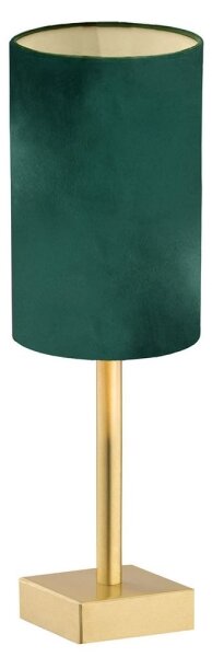 Argon 8108 - Stolní lampa ABRUZZO 1xE14/7W/230V mosaz/zelená