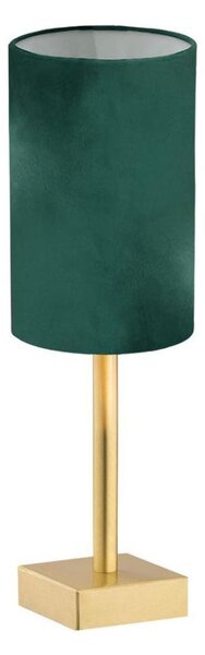 Argon 8108 - Stolní lampa ABRUZZO 1xE14/7W/230V mosaz/zelená