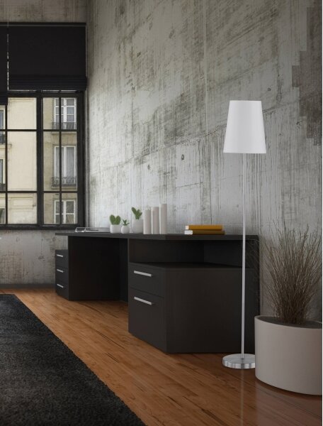 Wofi 3329.01.06.6000 - Stojací lampa FYNN 1xE27/60W/230V bílá