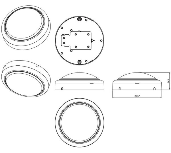 Philips - LED Nástěnné svítidlo PROJECTLINE LED/15W/230V IP65