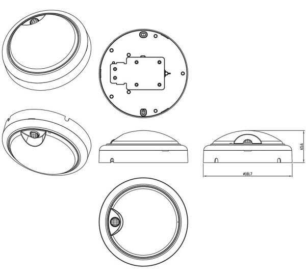 Philips - LED Nástěnné svítidlo se senzorem PROJECTLINE LED/15W/230V IP54