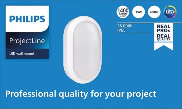 Philips - LED Nástěnné svítidlo PROJECTLINE LED/15W/230V IP65