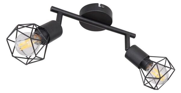 Globo - LED Bodové svítidlo XARA 2xE14/6W/230V černá