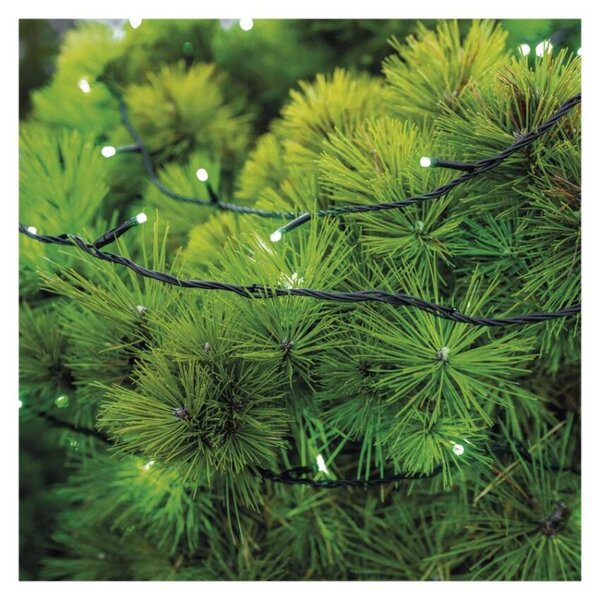 EMOS Standard LED spojovací vánoční řetěz, 10 m, venkovní i vnitřní, zelená