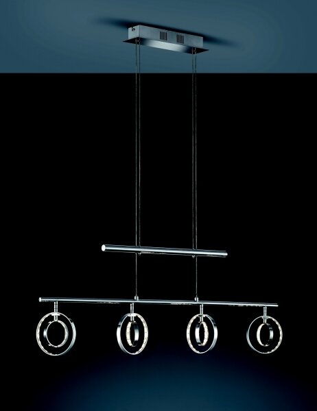 Reality - LED Lustr na lanku PRATER 4xLED/4,5W/230V