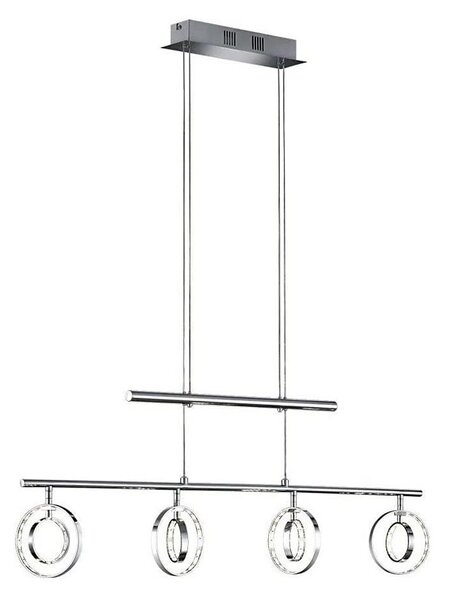 Reality - LED Lustr na lanku PRATER 4xLED/4,5W/230V