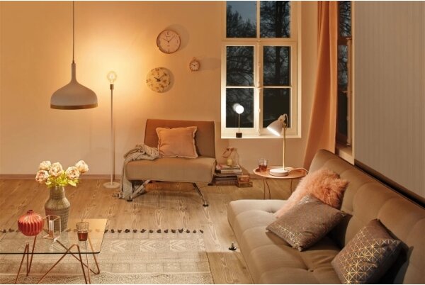 Paulmann 79662 - 1xG9/10W Stolní lampa NEORDIC MOA 230V