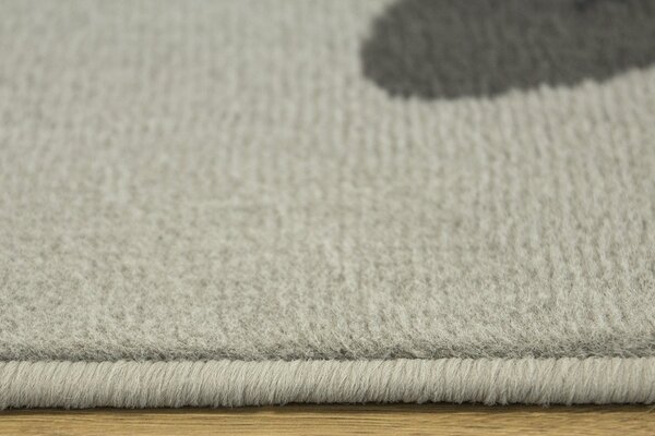 Associated Weavers Dětský kusový koberec LUNA KIDS 534431/89945 Liška světle šedý / hořčicový Rozměr: 100x150 cm