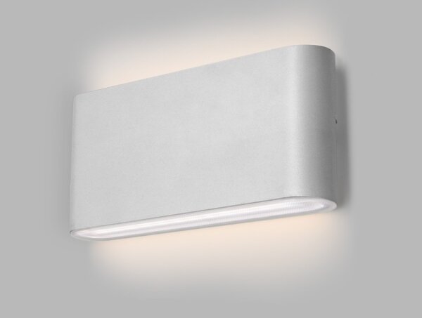 LED2 - LED Venkovní nástěnné svítidlo FLAT 2xLED/5W/230V IP65