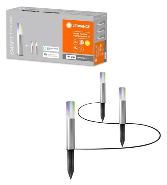 Ledvance - Rozšiřovací SADA 3x LEDRGBWVenkovní lampa SMART 3xLED/1,9W/230V Wi-Fi